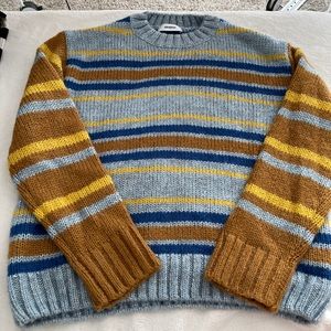 BNWOT SOLD OUT Danielle Guizio Striped Wool Sweater